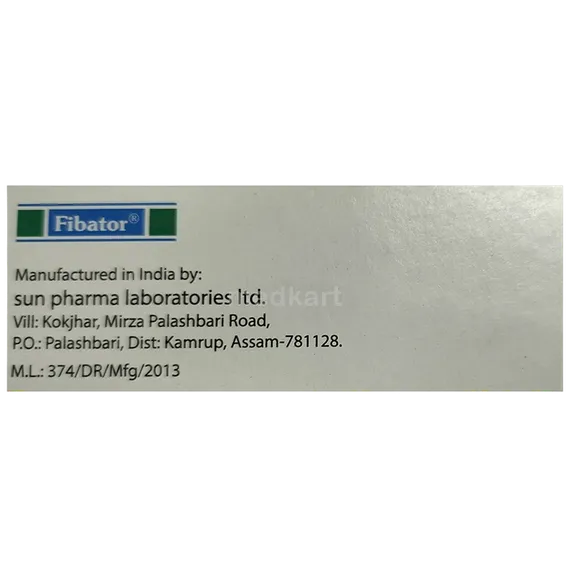 fibator 145mg tablet 10's